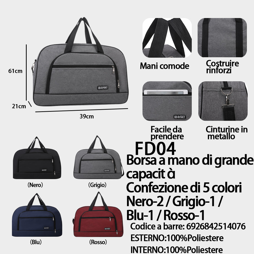 Borsa da Viaggio Grande Capacità a Mano