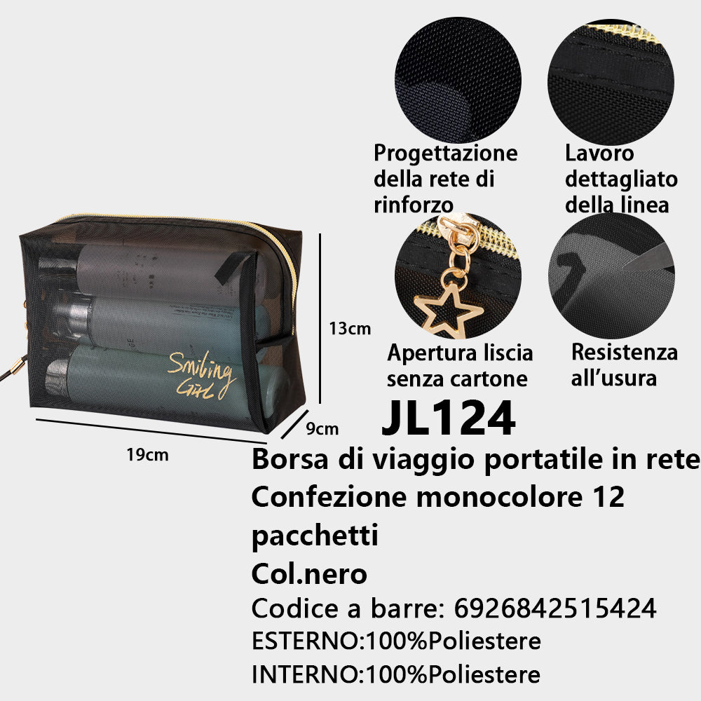 Borsa Ottagonale in Tulle