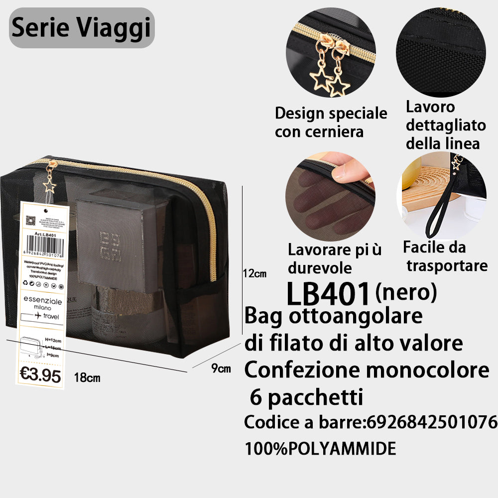 Borsa Ottagonale in Tulle