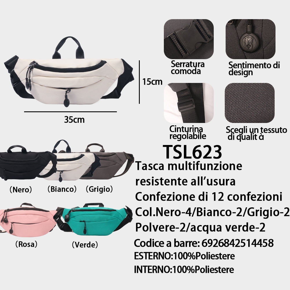 Marsupio Multifunzione Idrorepellente Resistente All'usura