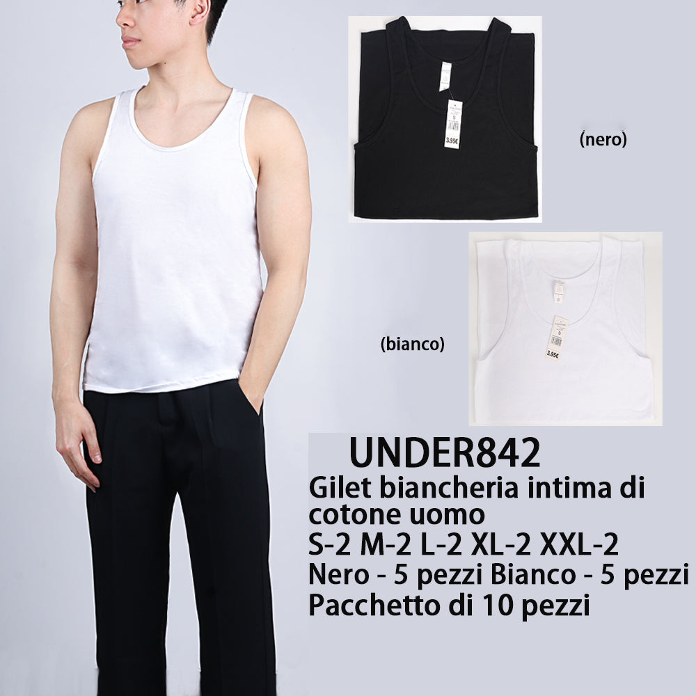 Canottiera in Cotone da Uomo