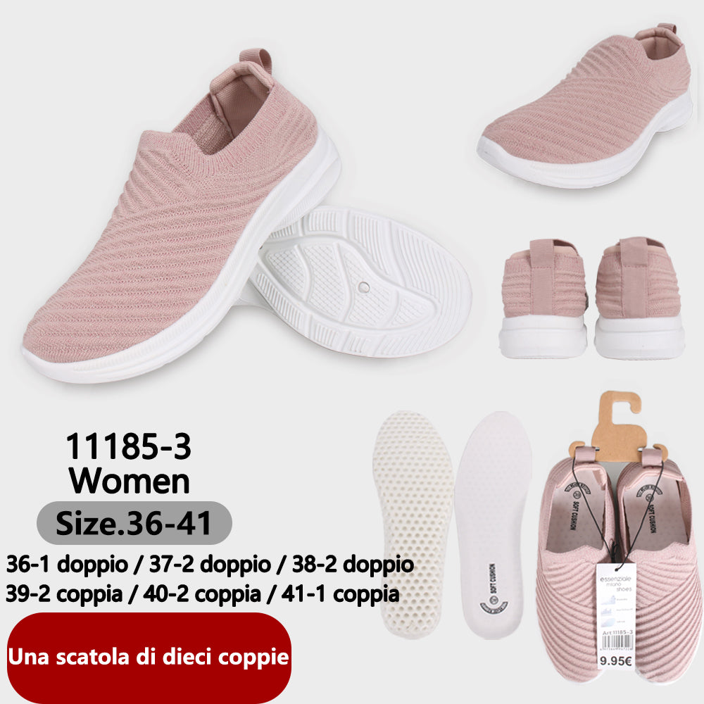 Scarpe Comfort Ultra Morbido e Confortevole Ultra Morbido da Donna Rosa