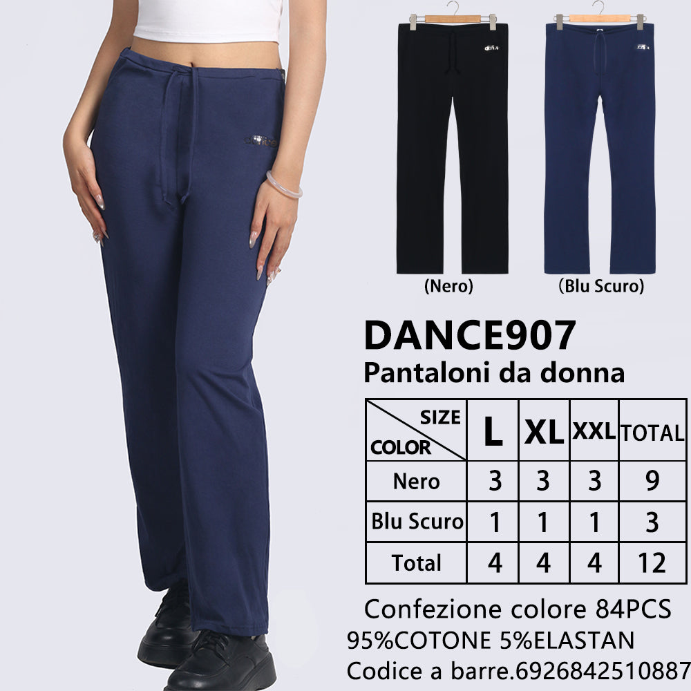 Pantaloni Dritti - (Colori Assortiti)