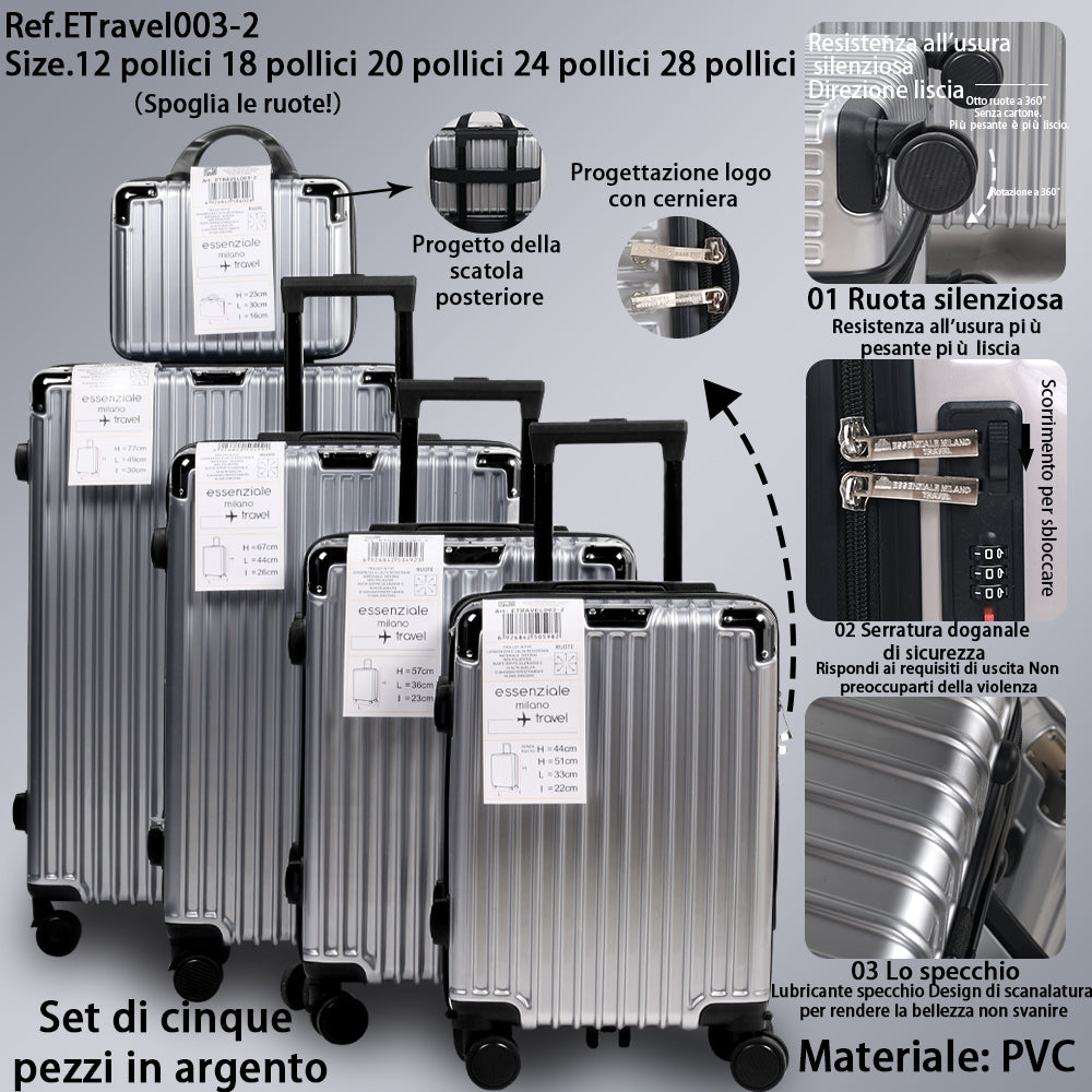 Set Valigie - Set 5 Pezzi