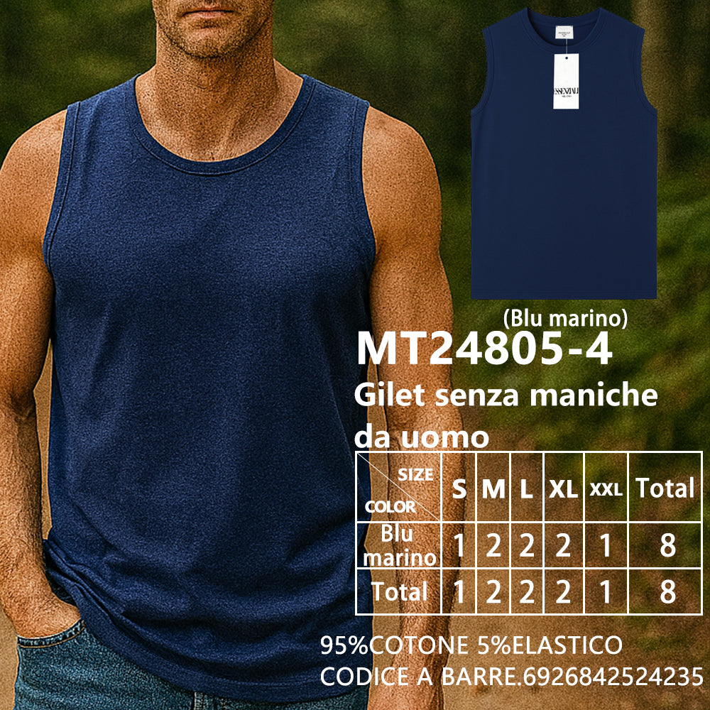 Canottiera senza Maniche da Uomo
