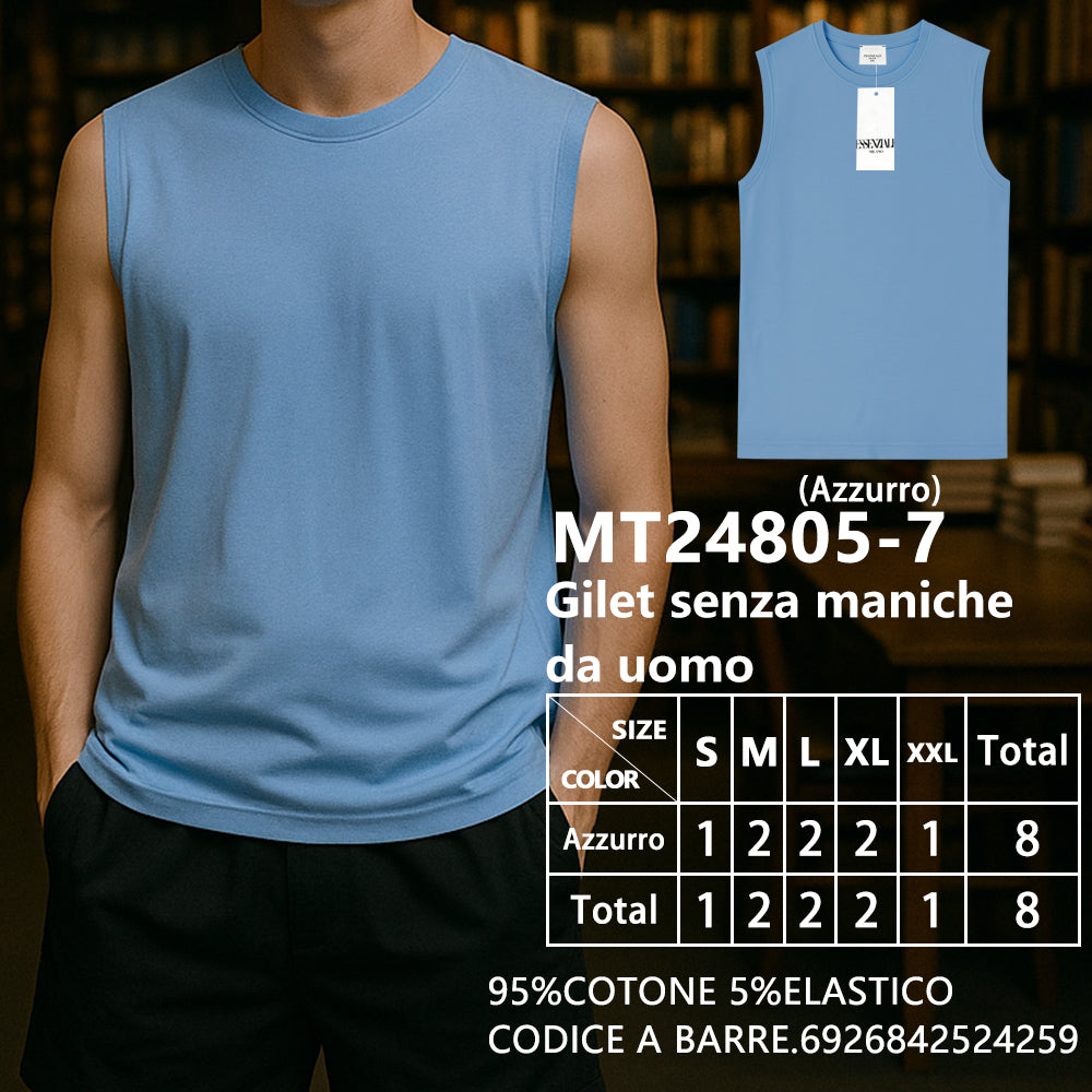 Canottiera senza Maniche da Uomo