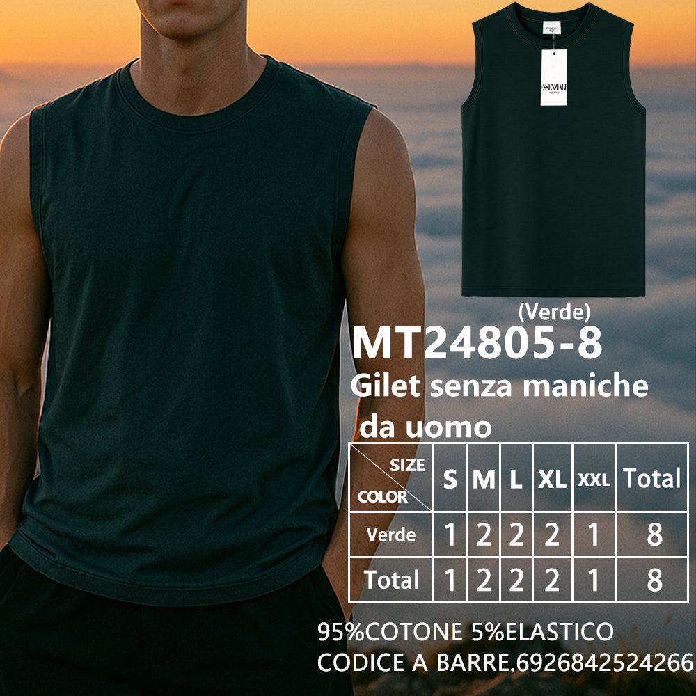 Canottiera senza Maniche da Uomo