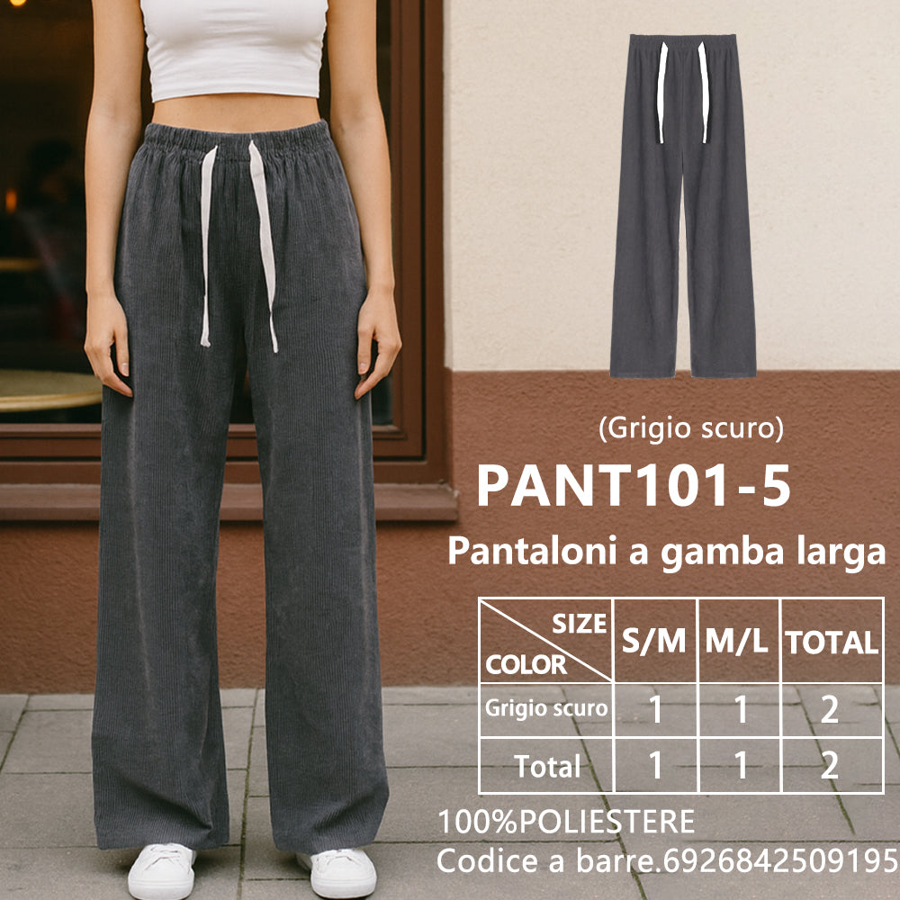 Pantaloni a Gamba Larga