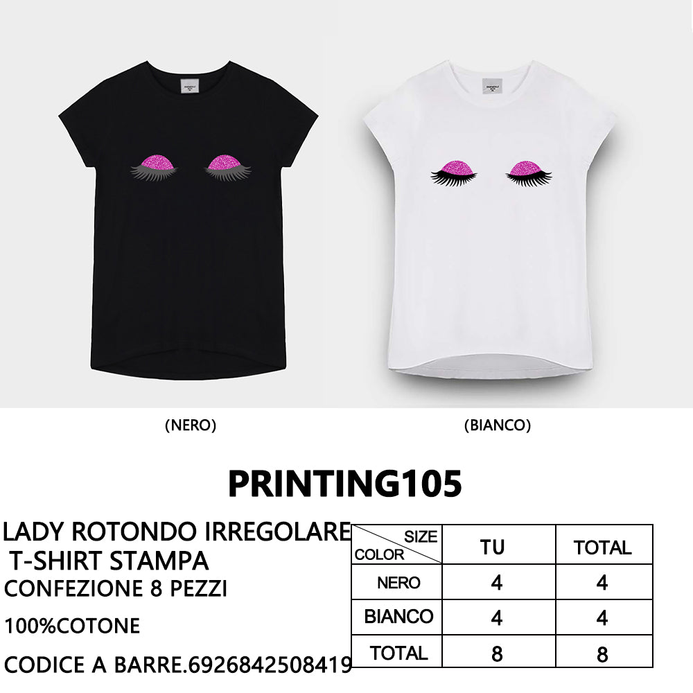 T-Shirt a Stampa da Donna