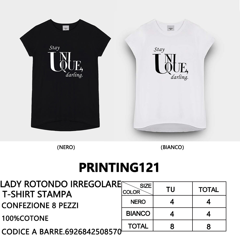 T-Shirt a Stampa da Donna