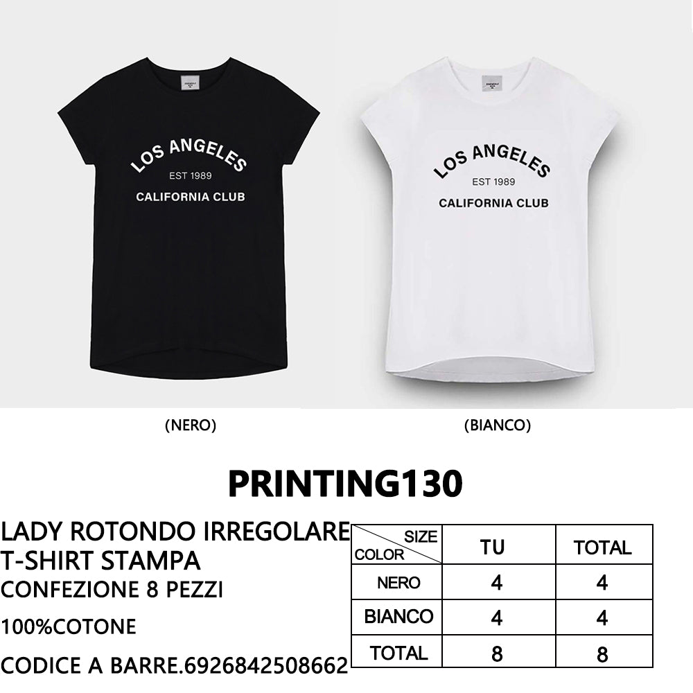 T-Shirt a Stampa da Donna