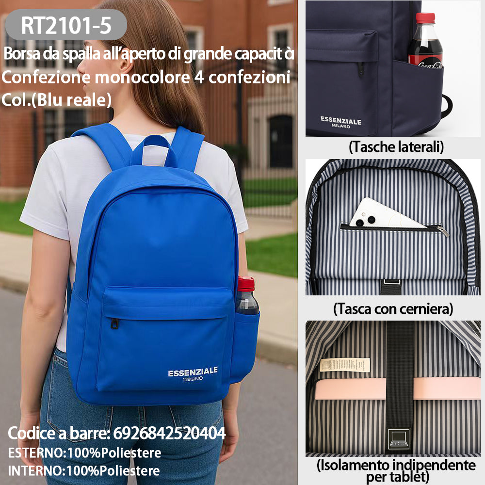 Zaino Grande Capacità Outdoor