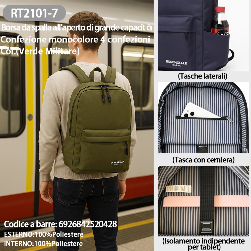 Zaino Grande Capacità Outdoor