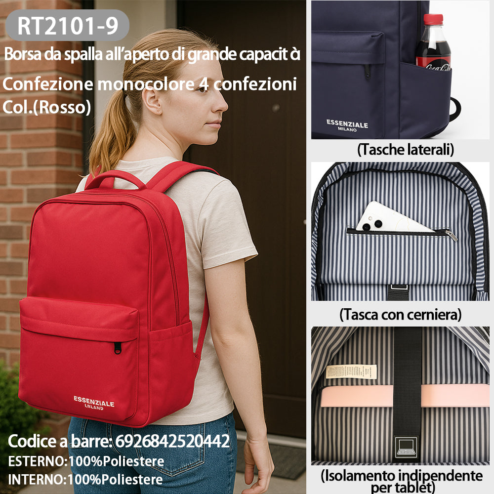 Zaino Grande Capacità Outdoor