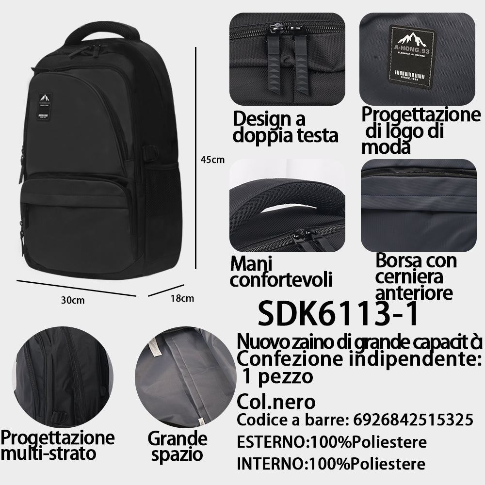 Zaino Grande Capacità