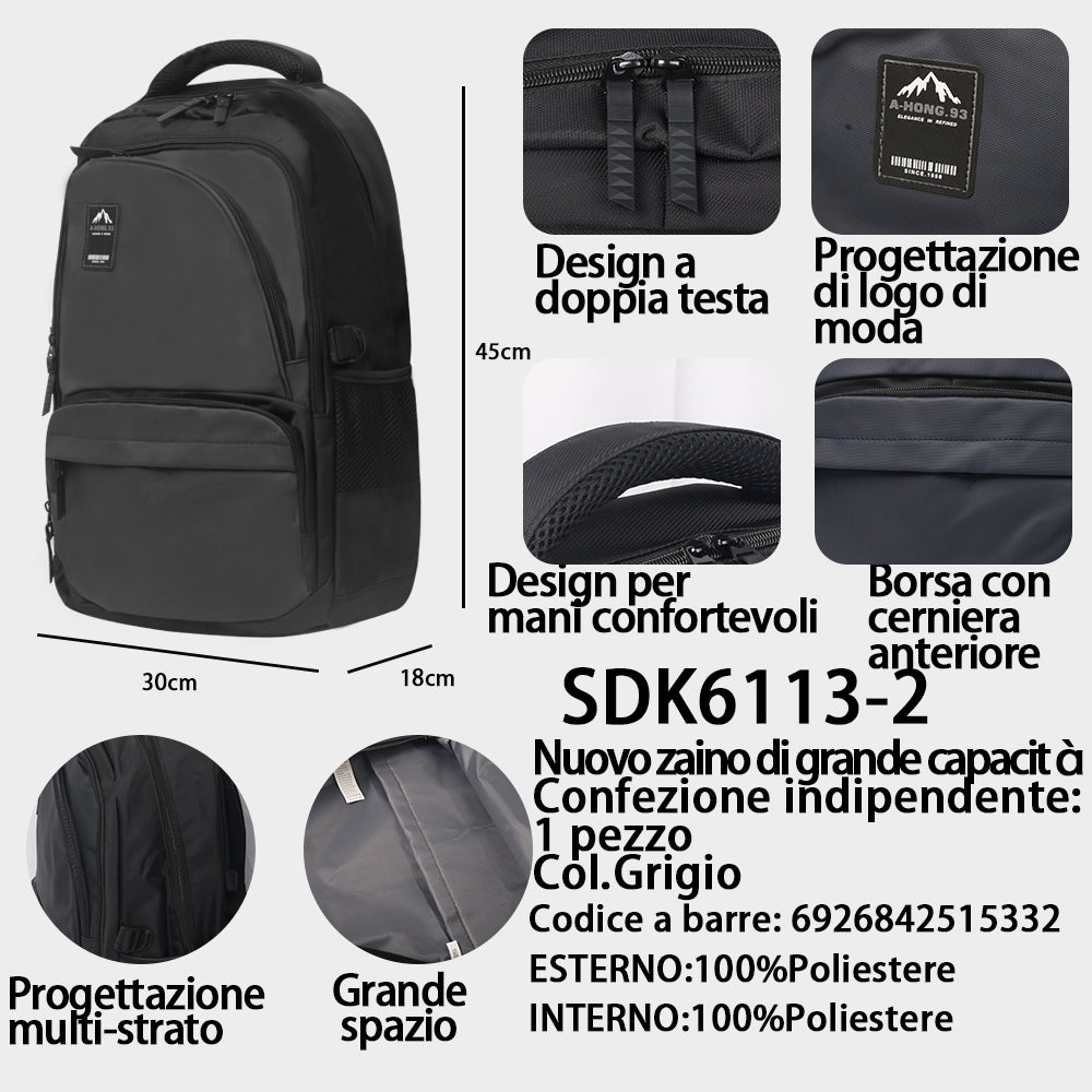 Zaino Grande Capacità