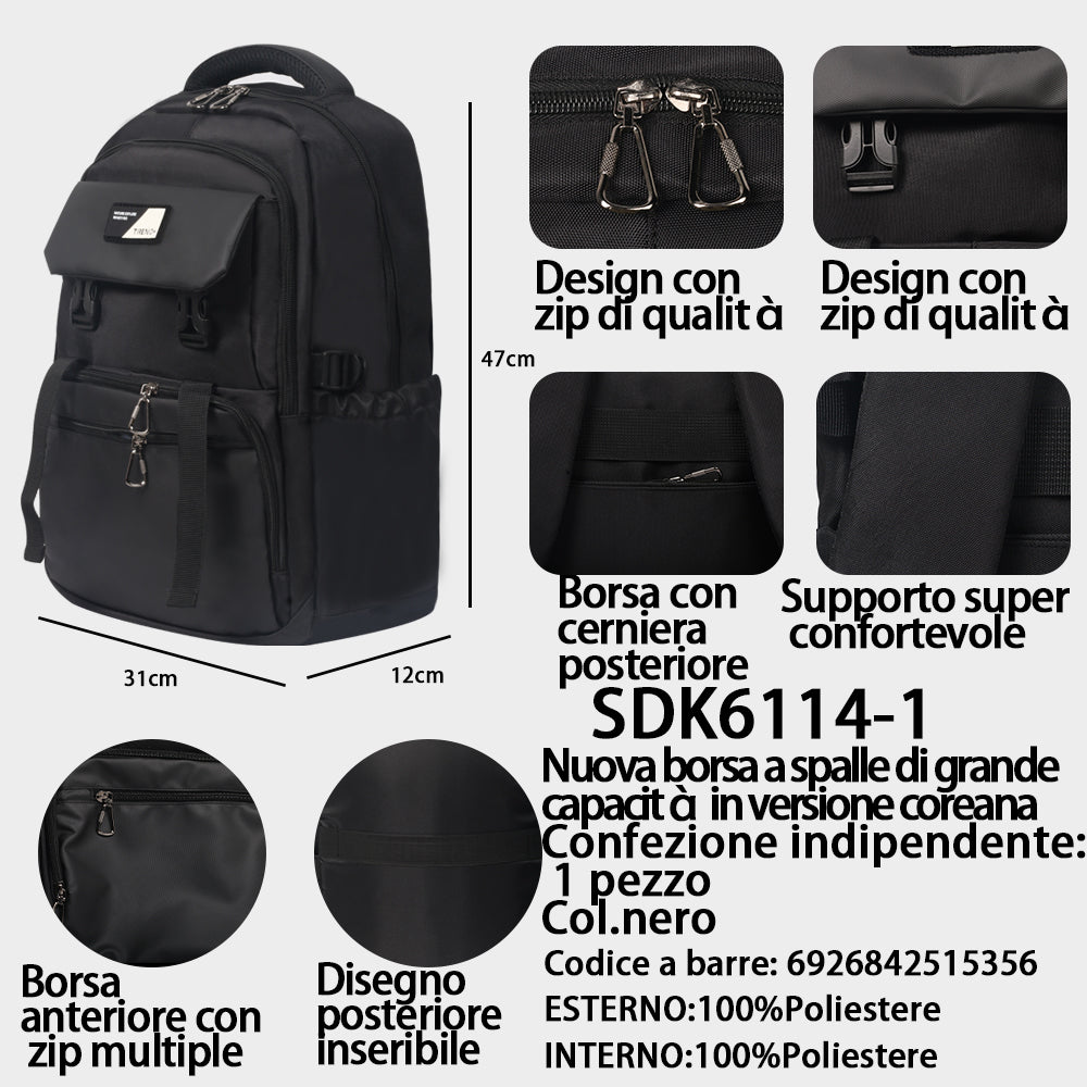Zaino Grande Capacità