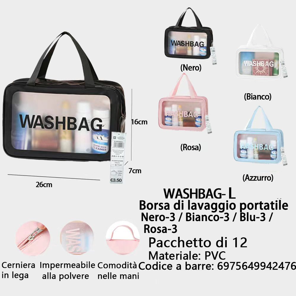Beauty Case a Mano - (Taglia L)