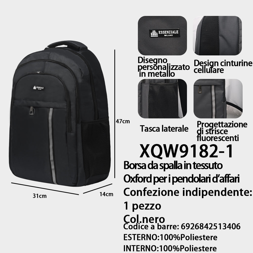 Zaino in Tessuto Oxford Business da Pendolare