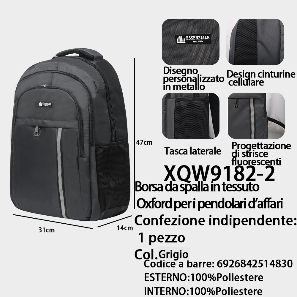 Zaino in Tessuto Oxford Business da Pendolare