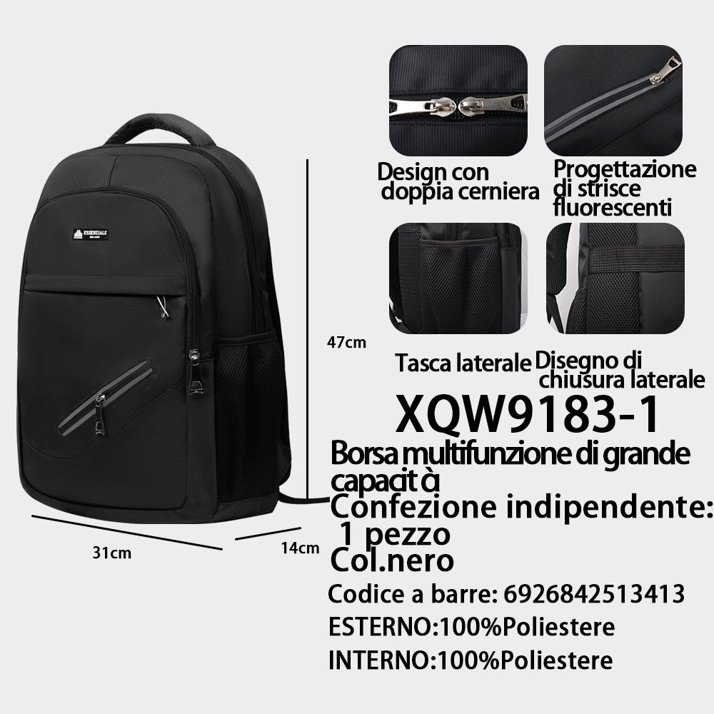 Zaino Grande Capacità Multifunzione