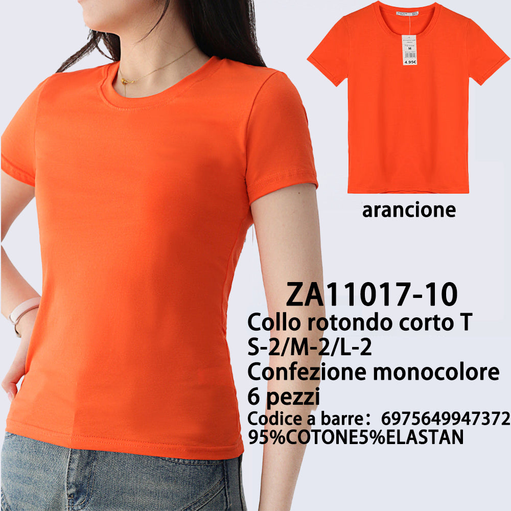 T-Shirt in Cotone da Donna
