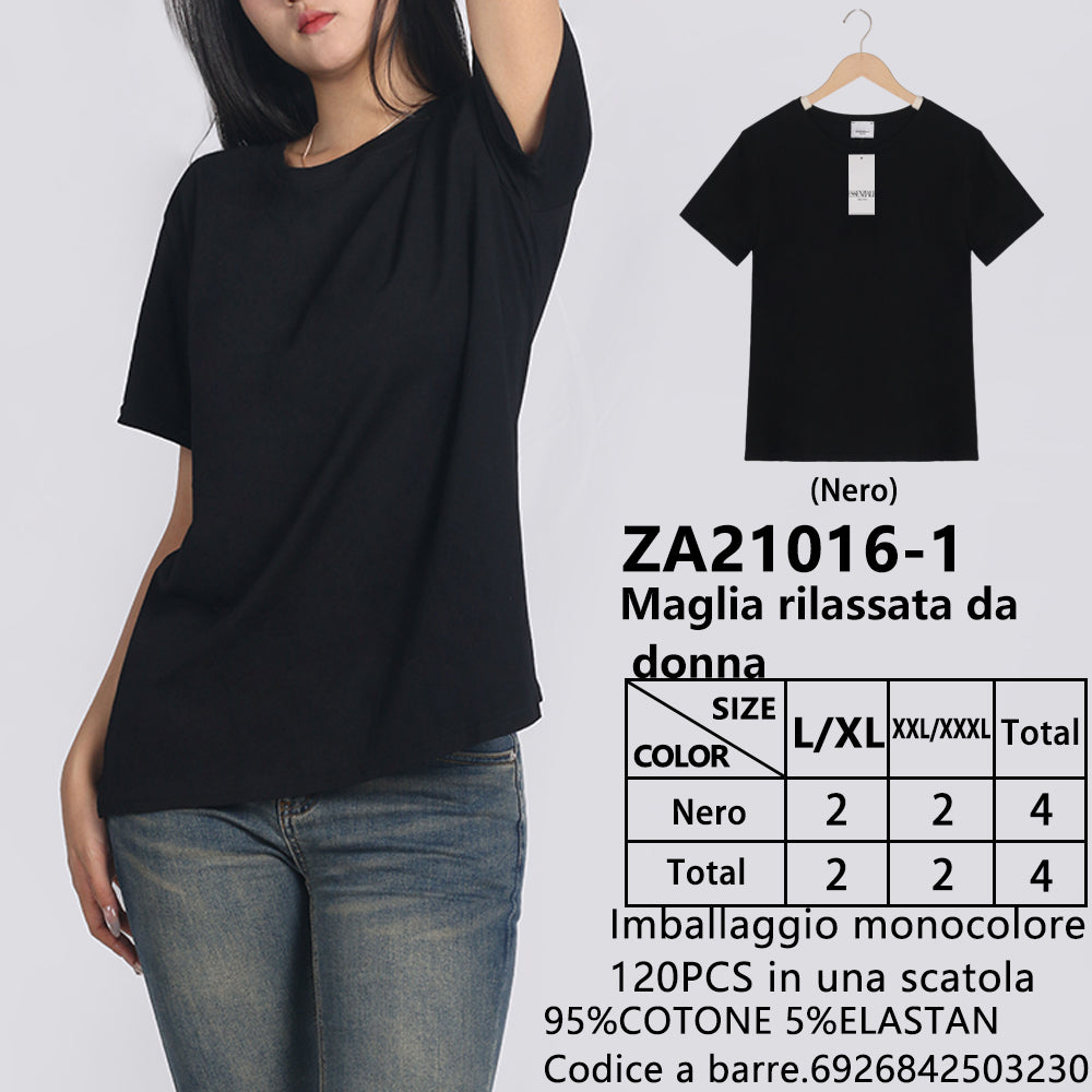 T-Shirt Girocollo da Donna