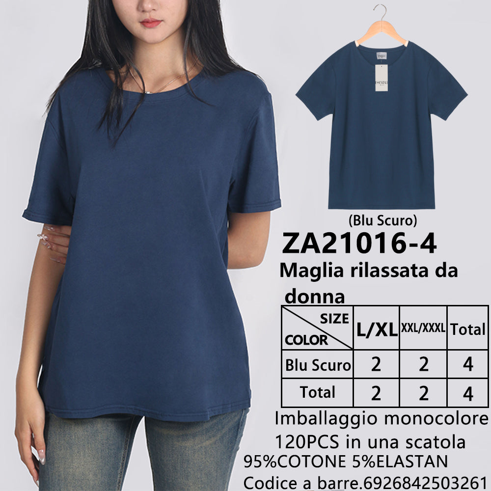 T-Shirt Girocollo da Donna