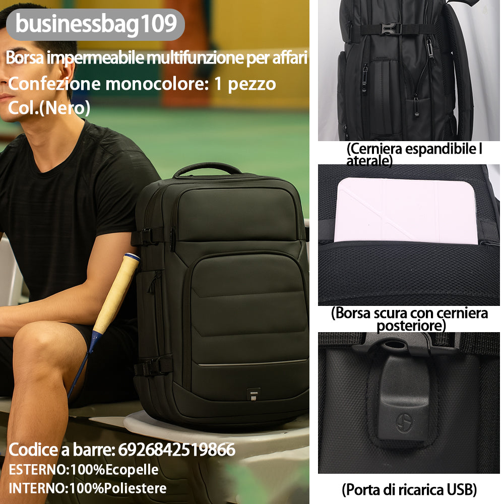 Zaino Multifunzione Business Impermeabile
