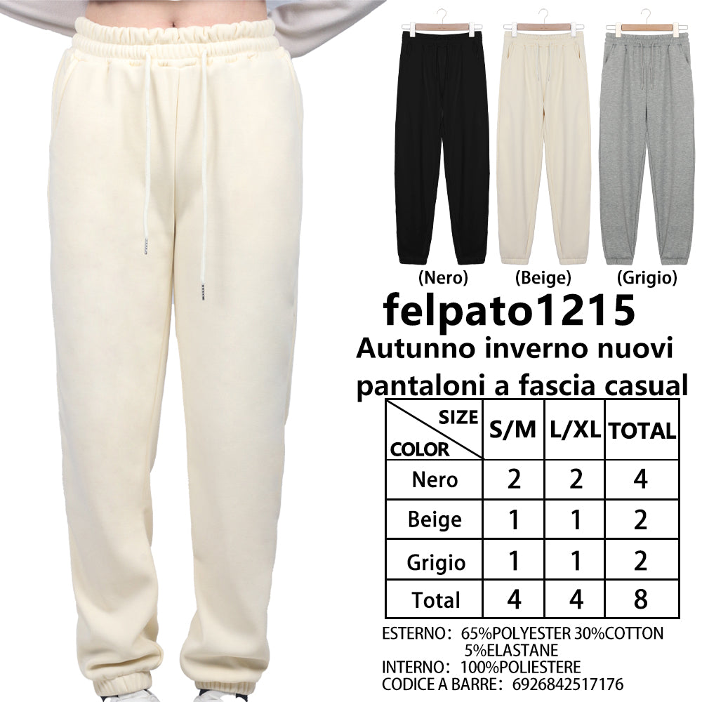 Pantaloni con Polsini